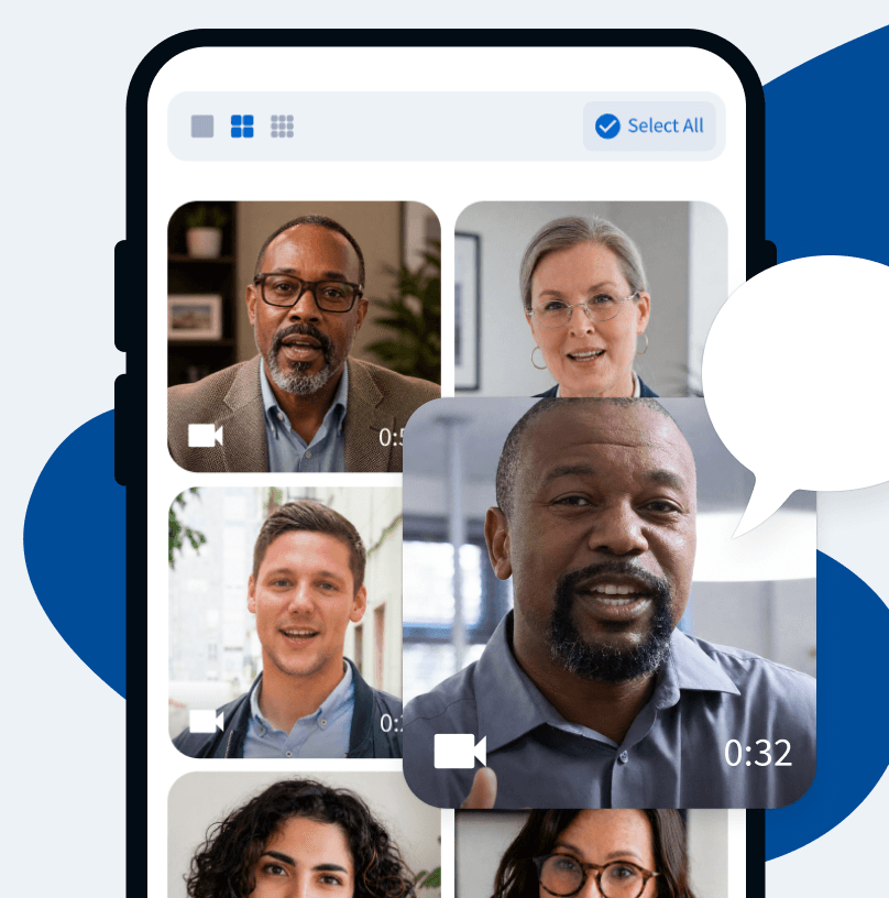 Collect Video<br/>Messages & Photos