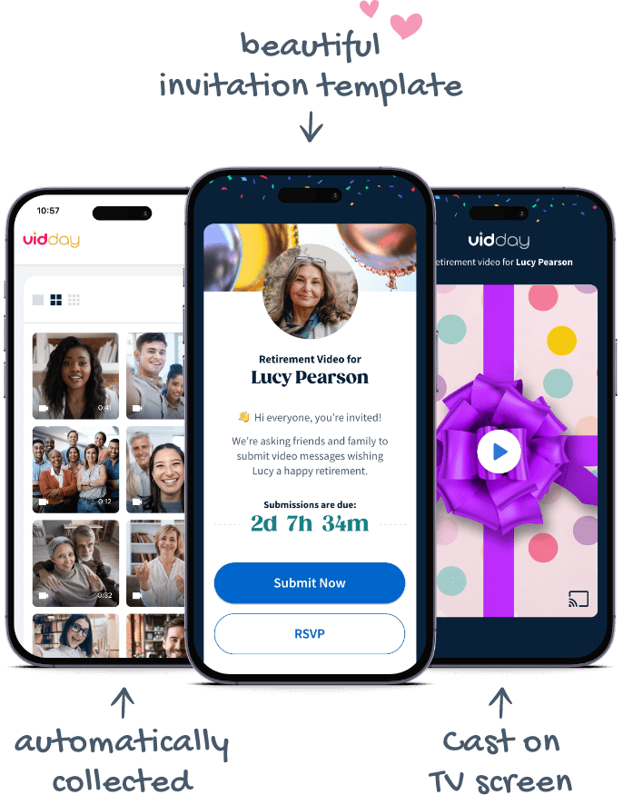 VidDay Retirement Video