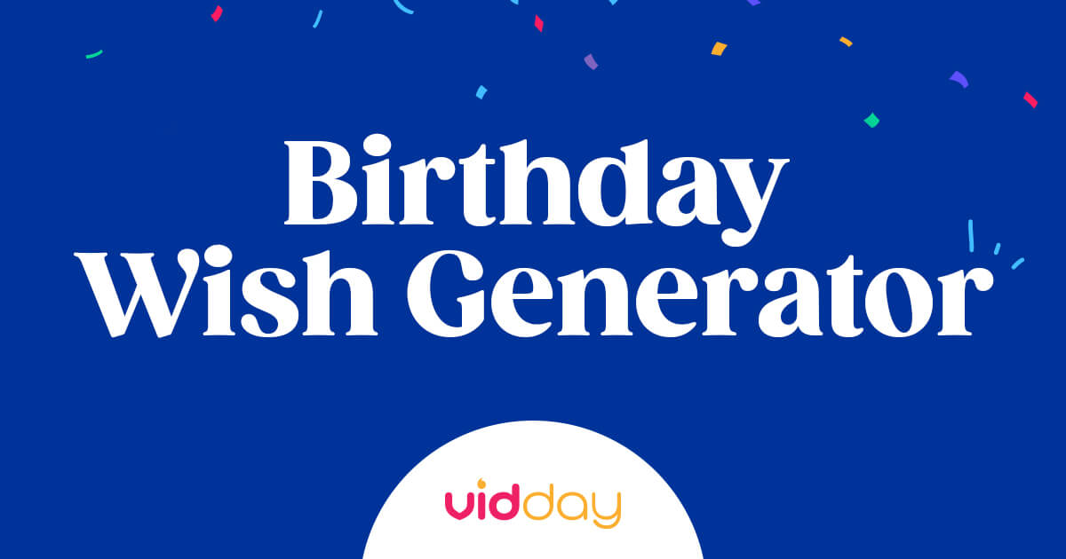 Celebrate With AI Generated Birthday Wishes
